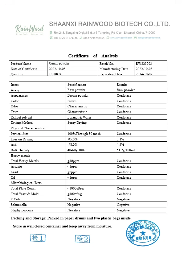 High Quality Cumin Seed Extract Powder Black Cumin Extract Cuminum