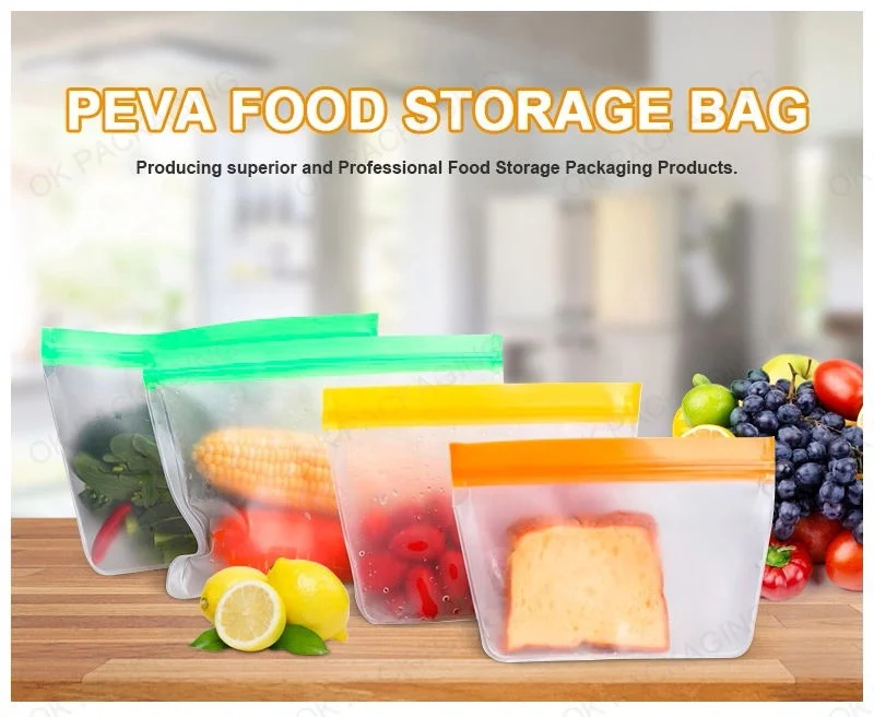 Free Eco-friendly Reusable Leakproof Peva Bag Silicone Preservation ...