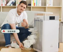 Polyester Smoke Office Card Room Purifier