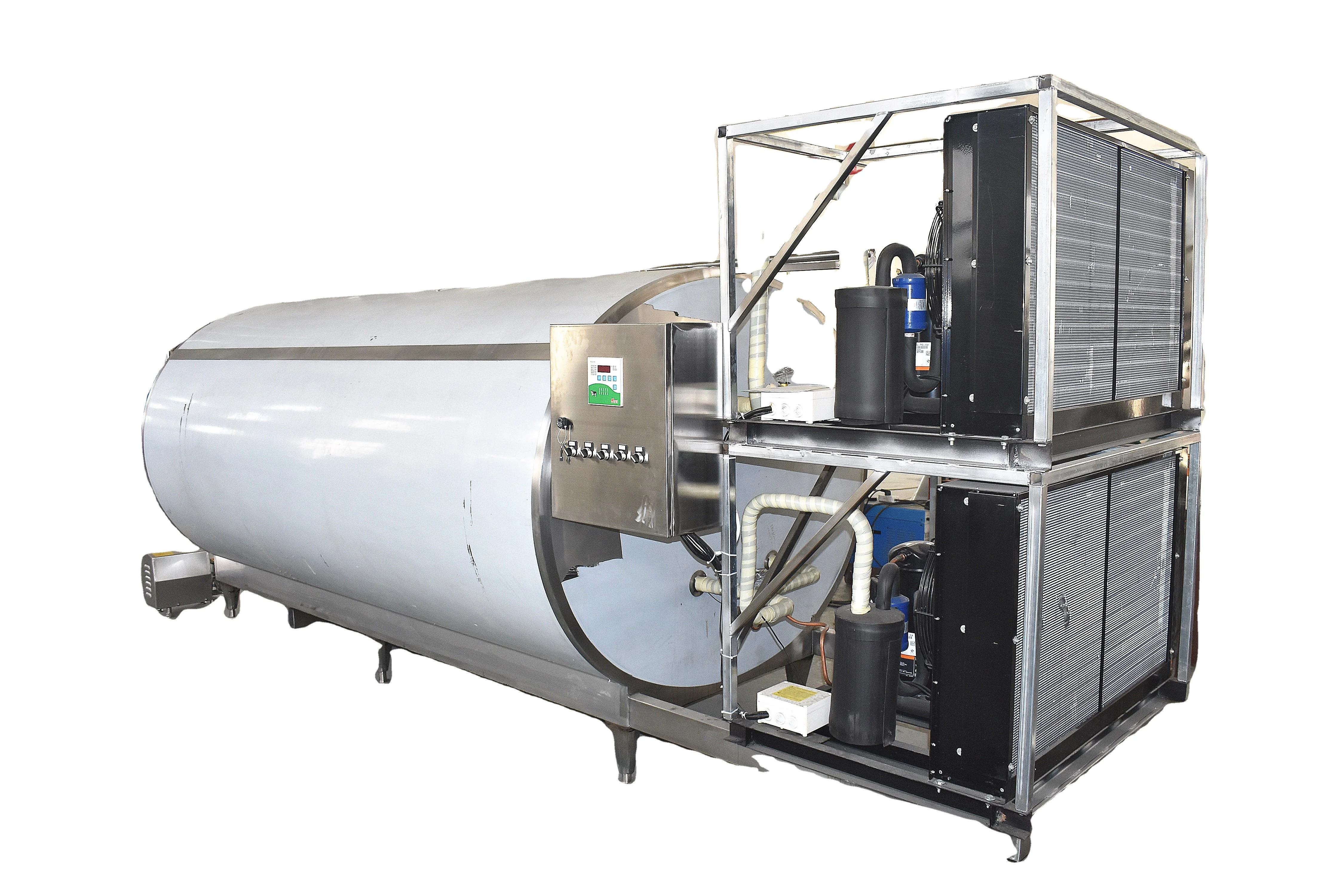 1000lミルク冷却タンク/1t垂直ミルクバルクタンク/水平ミルククーラー