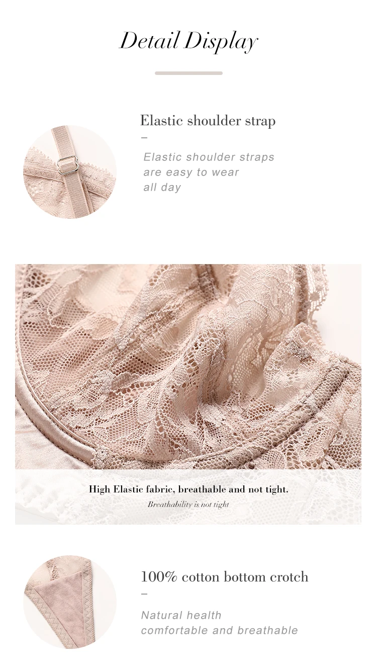 Sexy Women Clothing Floral Embroidered Underwear Bra Sexy Suit main image 0