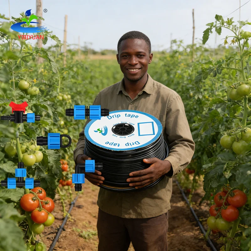 Wholesale Agricultural Drip Pipe 2-hole Farm 2 Hectare Kit Drip Irrigation System for 1 Hectare