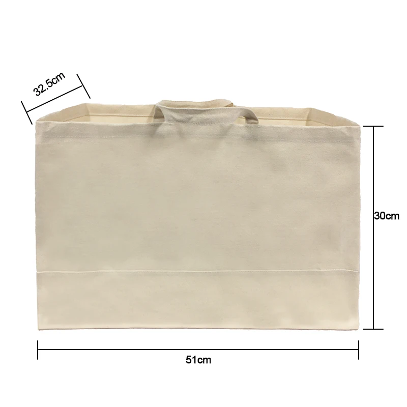 Custom Design Large Capacity Waterproof Canvas Laundry Basket Bags - Main Image