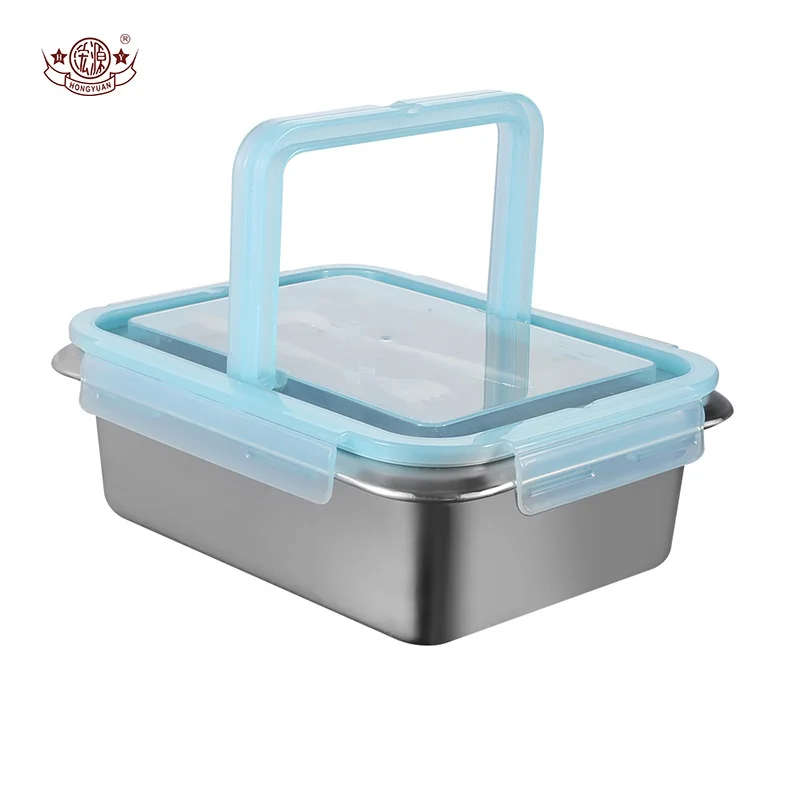 Multi Color Food Containers Microwave Safe Stainless Steel 304  Food Containers Storage