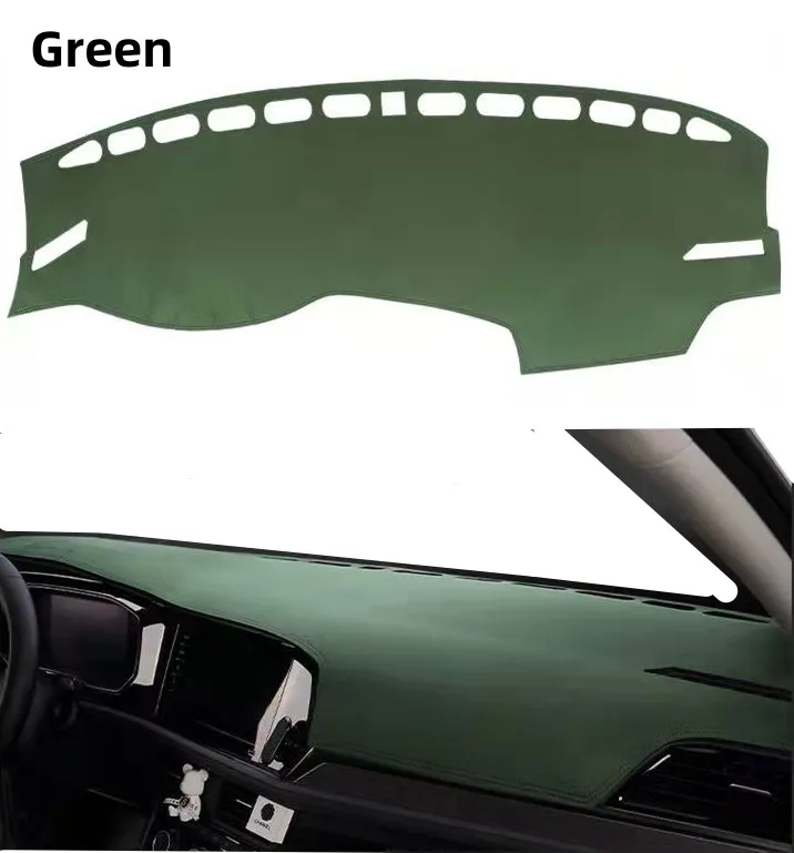 Taijs Factory Mix Color Suede Car Dashboard Mat Protective Dashboard