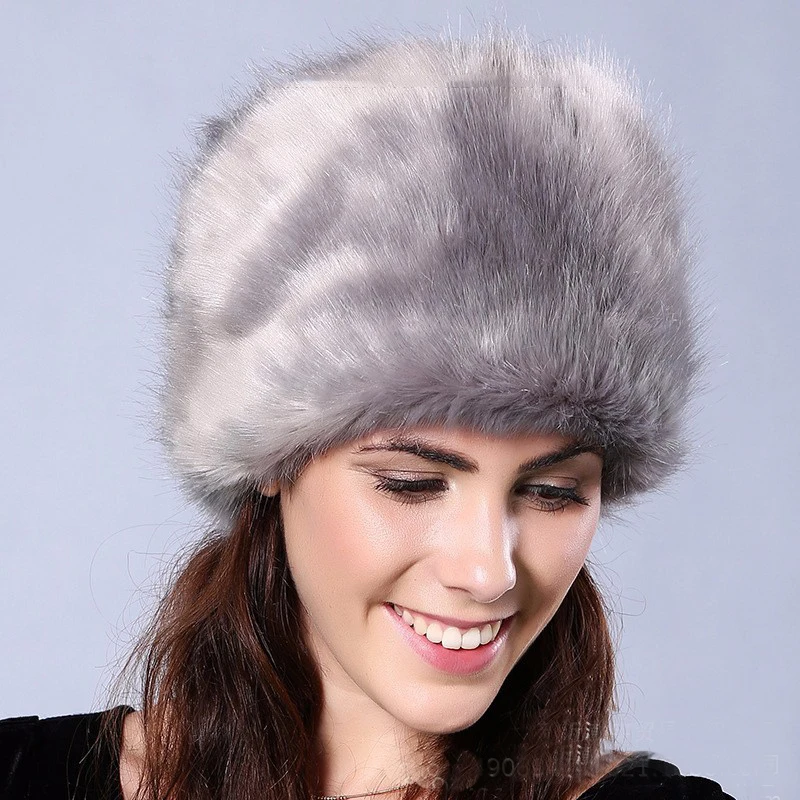 Russian Winter Hat Women Wholesale Like Real Fur Comfy