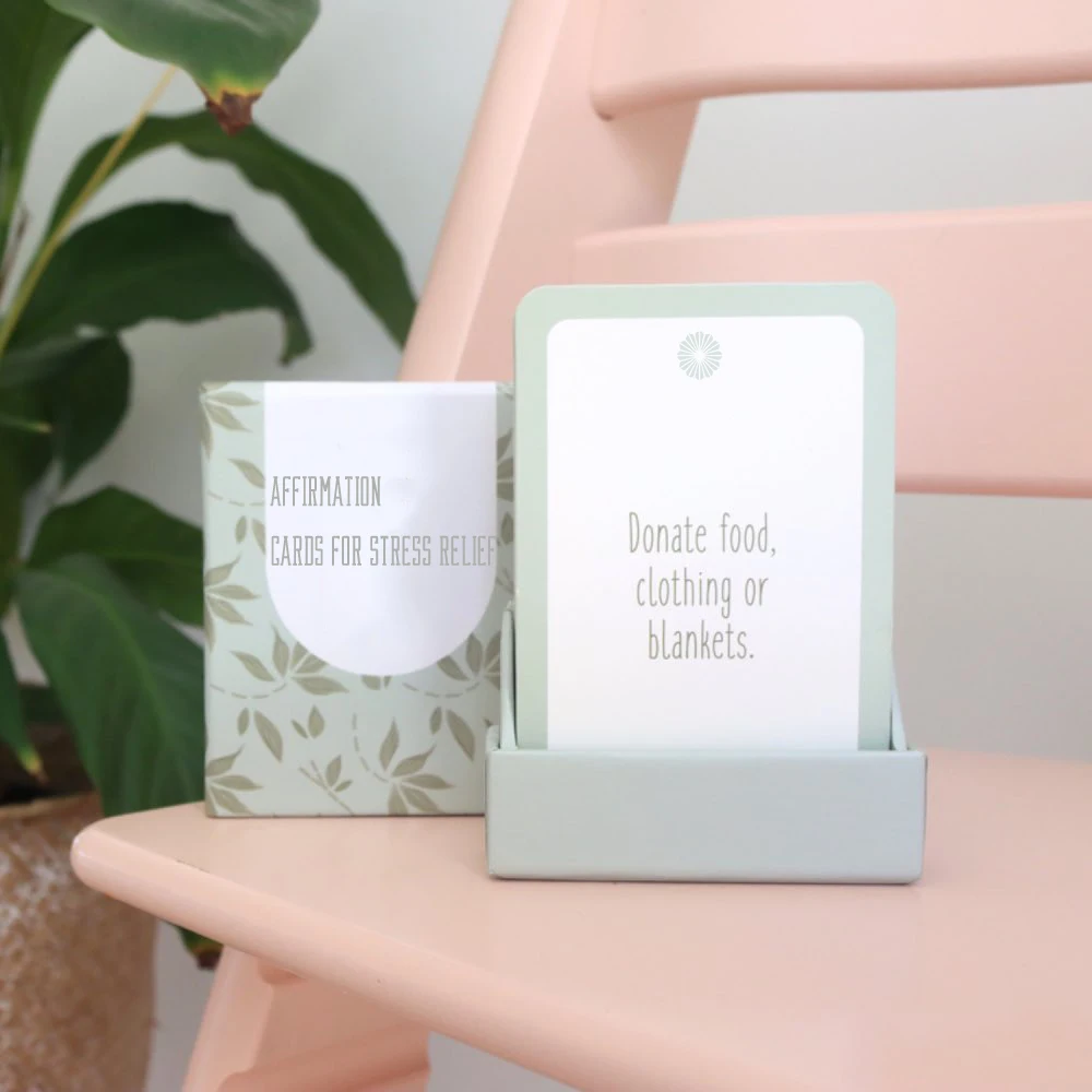 Большая офсетная печать на заказ для игры с 54 положительными карточками ежедневного подтверждения