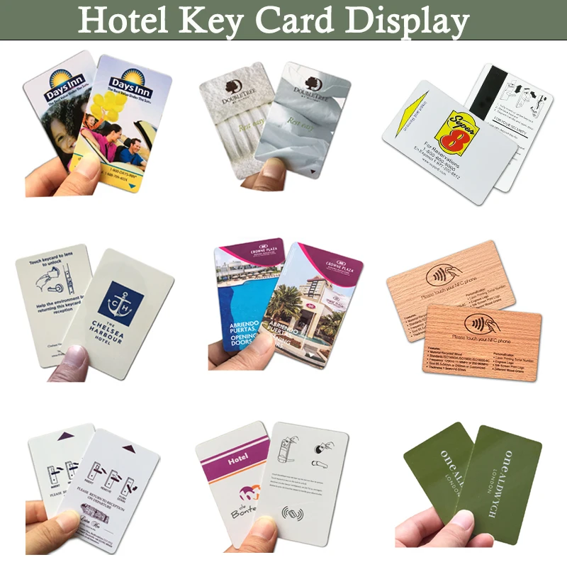 Hcl Card Key Customized Printing Hico Loco PVC Magnetic Stripe Hotel Key Card
