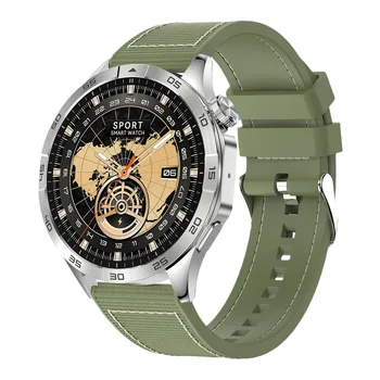 HK4 1.43 Inch AMOLED outdoor Smart Watch 2024 Co-Fit App BT Call Heart Rate Monitor Big Screen Reloj Inteligente Smartwatch