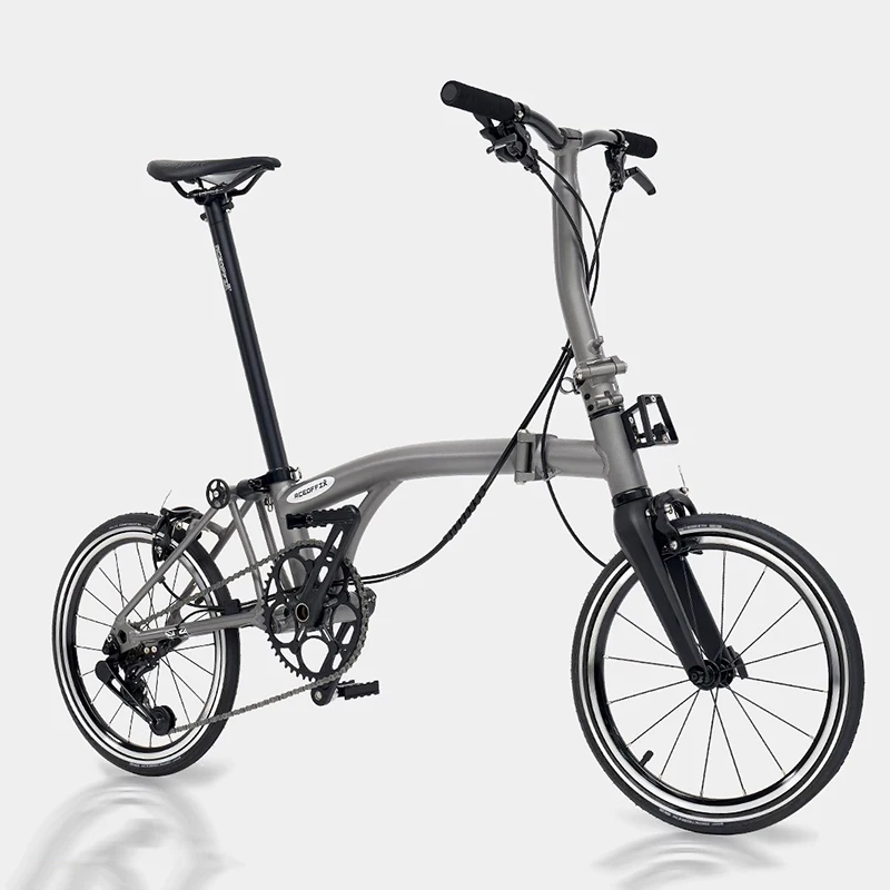 Aceoffix C5 三つ折り自転車 16インチ 7.5kg アルミ合金 5段変速