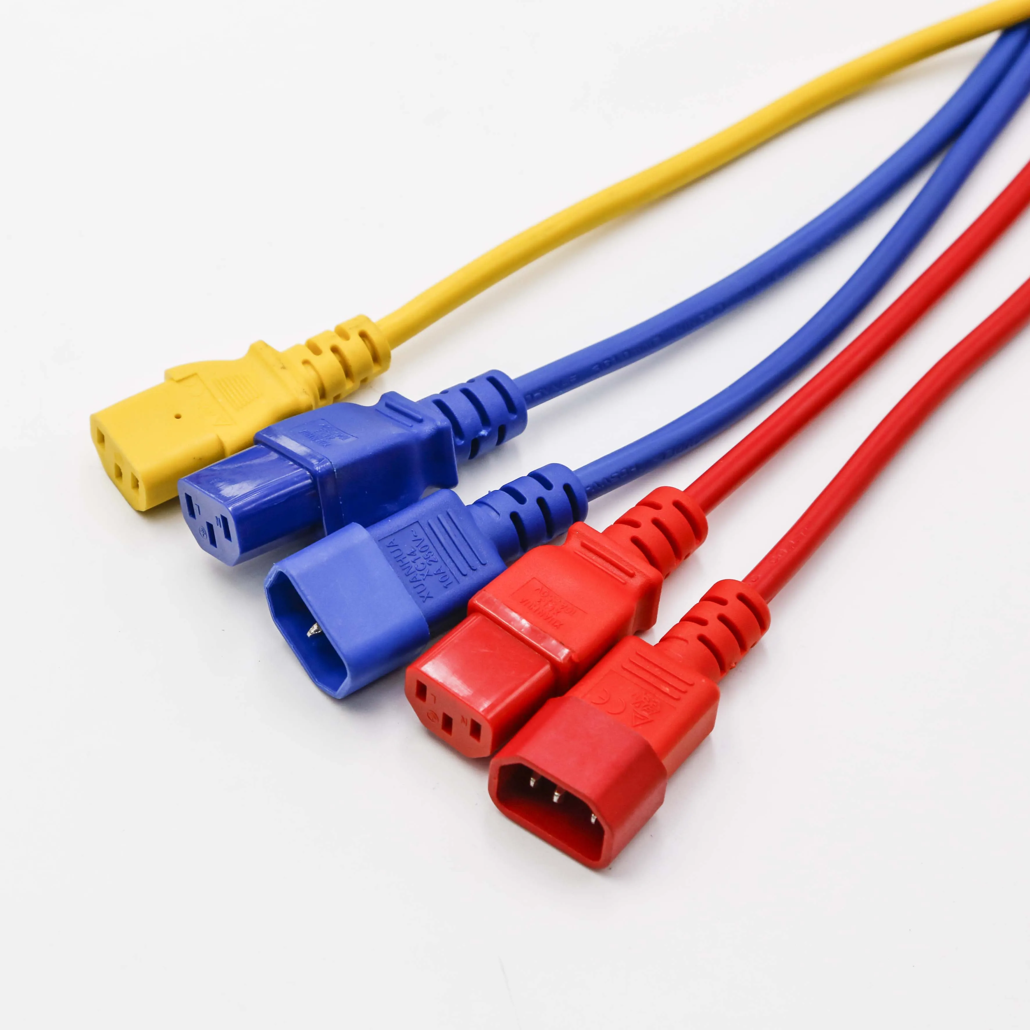 Cavo Di Alimentazione 3ft (0.9m) IEC320 C20 A IEC320 C13 14AWG 250V/15A, Nero - Europa - Foto 3