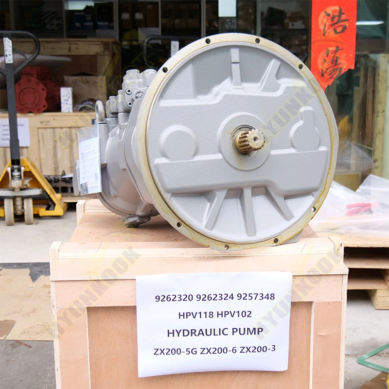 İnşaat makineleri ekskavatör ana pompa HPV118 ZX200-5G Hitachi