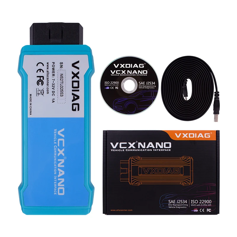 VXDIAG VCX NANO for Toyota - Latest Diagnostic Tool