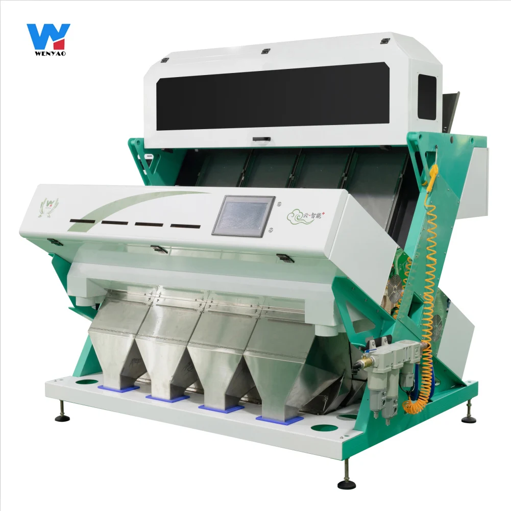 Factory Price Intelligent Agriculture FPGA Processing Brown Millet Oat Rice Color sorter RGB Sesame Yellow Beans Optical Sorter