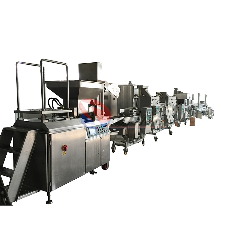 Automatic Burger Forming Machine, Coating