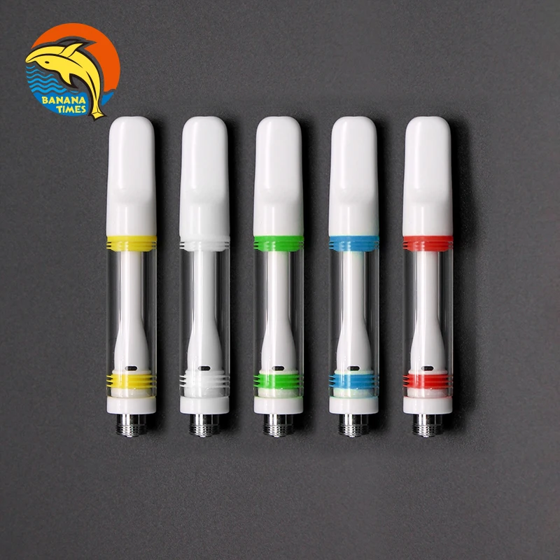 Los Angeles Hottest 0.5ml empty 510 cbd cartridge packaging Banana CG05 100% ceramic vape carts