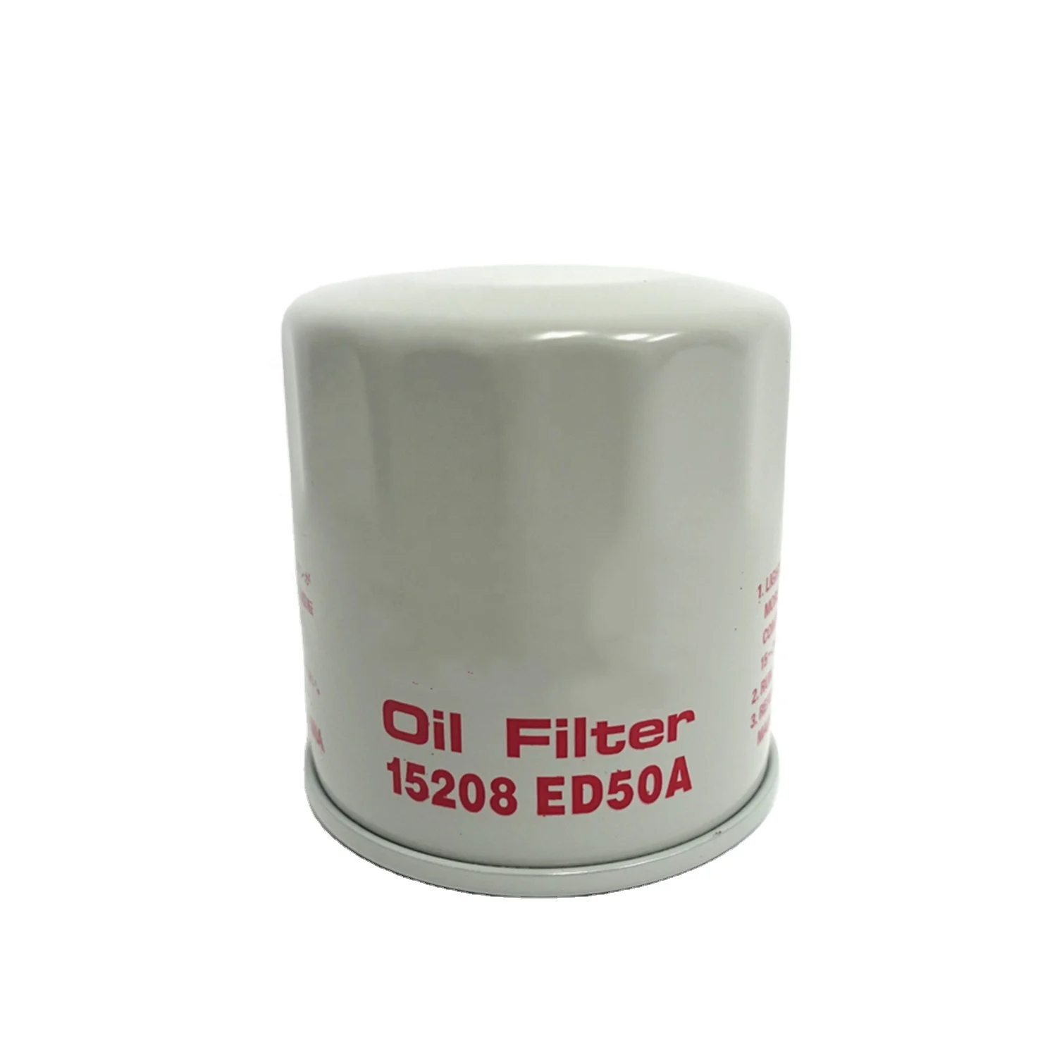 Filtro de Óleo 15208-ED50A para NISSAN March, Almera, Sunny, Tiida