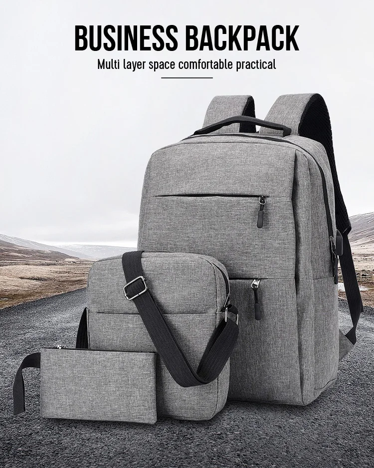 Оптовая продажа Новое поступление 2020 повседневный деловой рюкзак для ноутбука улицы сумка студентов колледжа 3