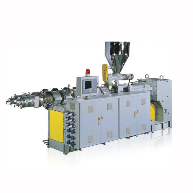 Factory Price Kbl Series Opposite Outward Rotation Double Screw Plastic Pvc Profile Extrusion Line Machine