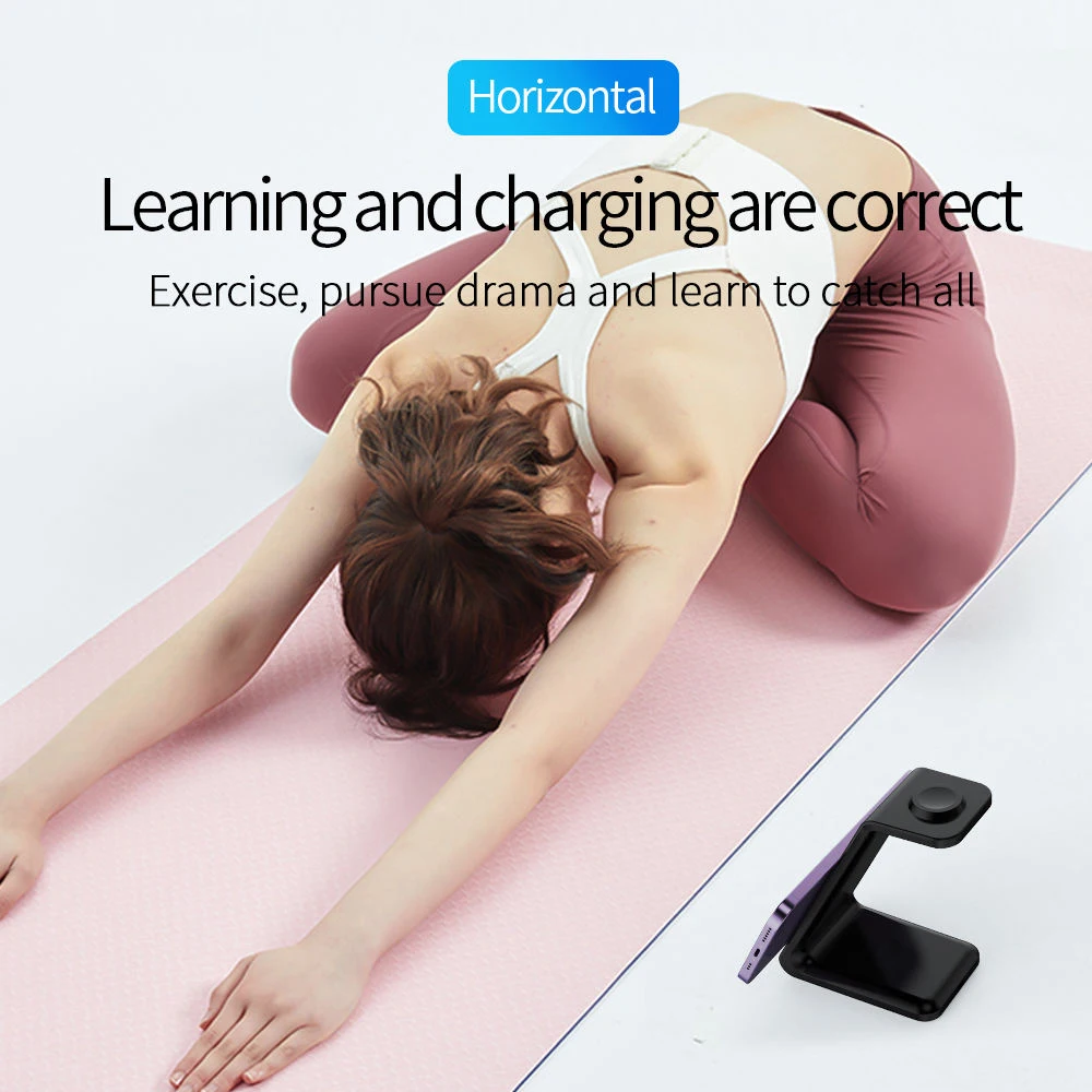 Multi-functional 3-in-1 Wireless Charger for IPhone IWatch AirPods, Desktop Wireless Charging Stand, 15W Fast Charging Q740