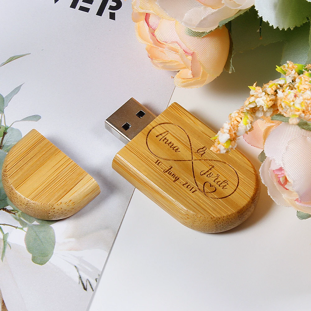 Jaster Wooden Wedding Supplies Pen Drive Cle Usb 2.0 3.0 Stick 4gb 8gb ...