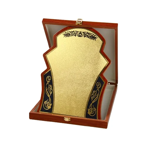 6x8 Wood Plaque Award - Custom Engraved Classic Trophy For Recognition & Congratulations