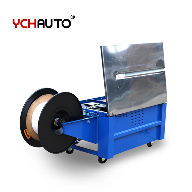 Low Table Automatic Strapping Machine PP Band Packing Machine
