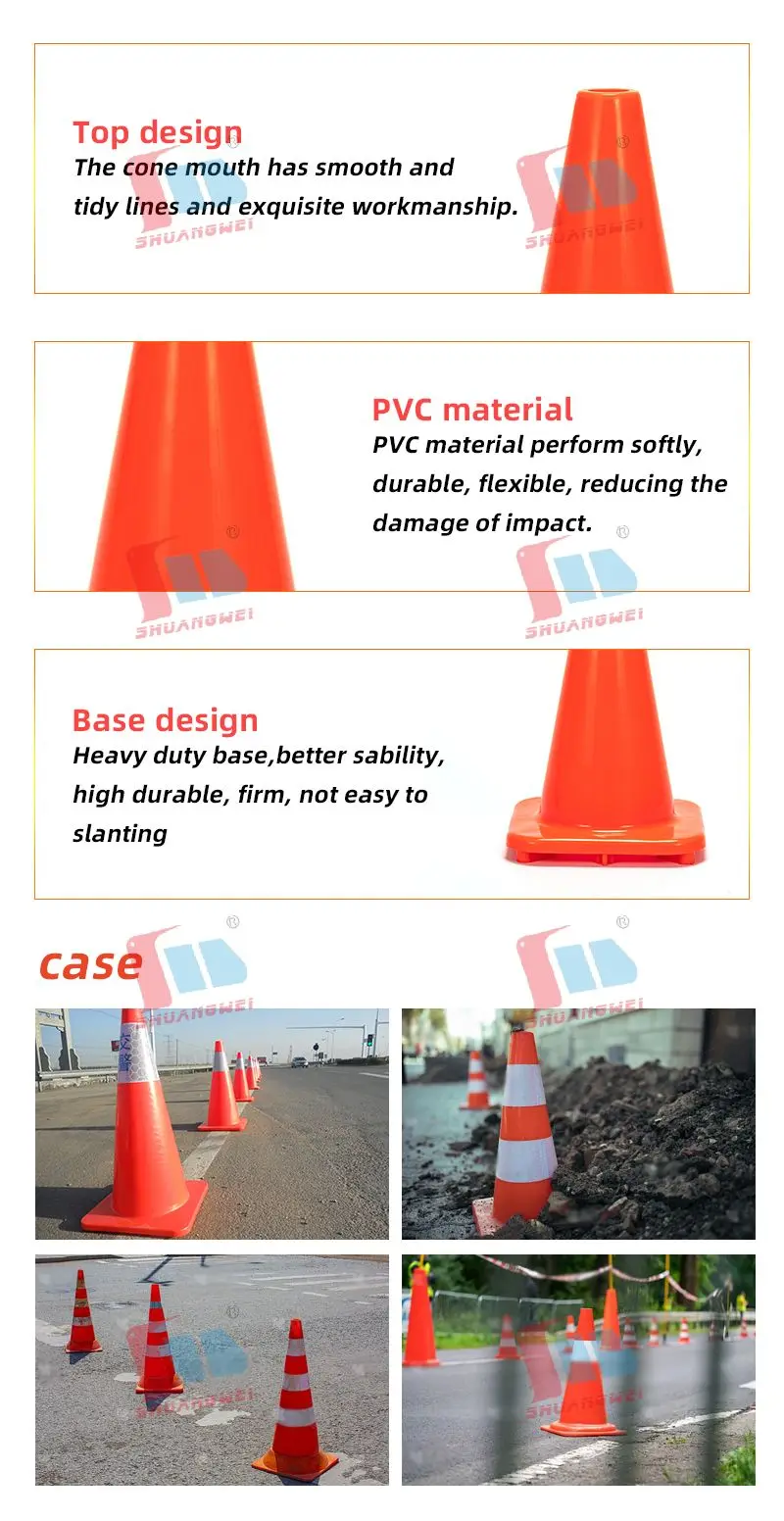 One Piece Highways Warning Flexible Pvc Road Used Reflective Safety ...