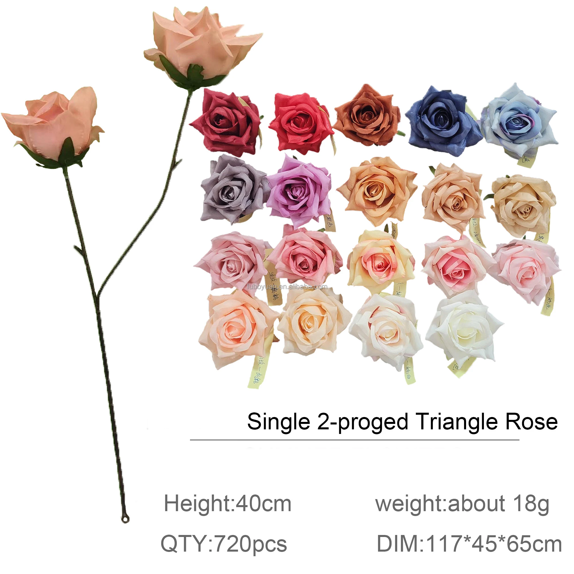 Sz04 High Quality Real Looking Roses Artificial Flowers Wedding Gift