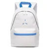 PU white and blue