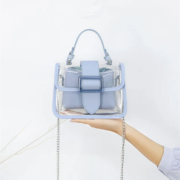 2020 New Fashion Instagram Transparent Bag Jelly Bag Women PVC Bag