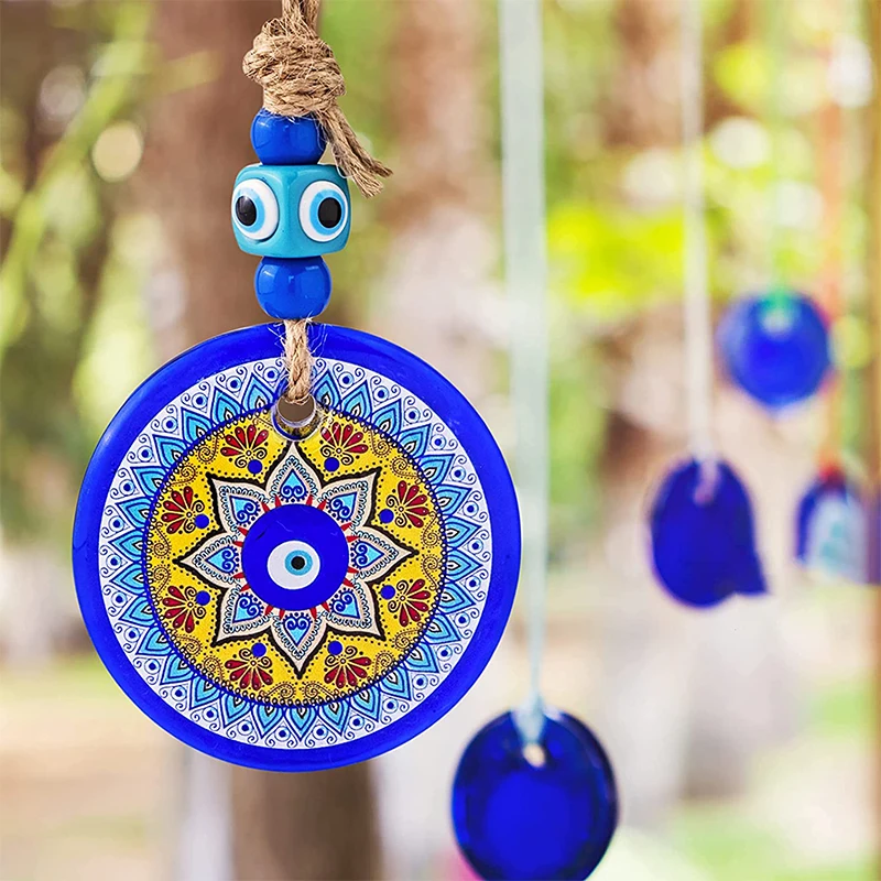 Traditionelle Türkische Amulett Evil Eye Oder Blauen Auge Souvenir