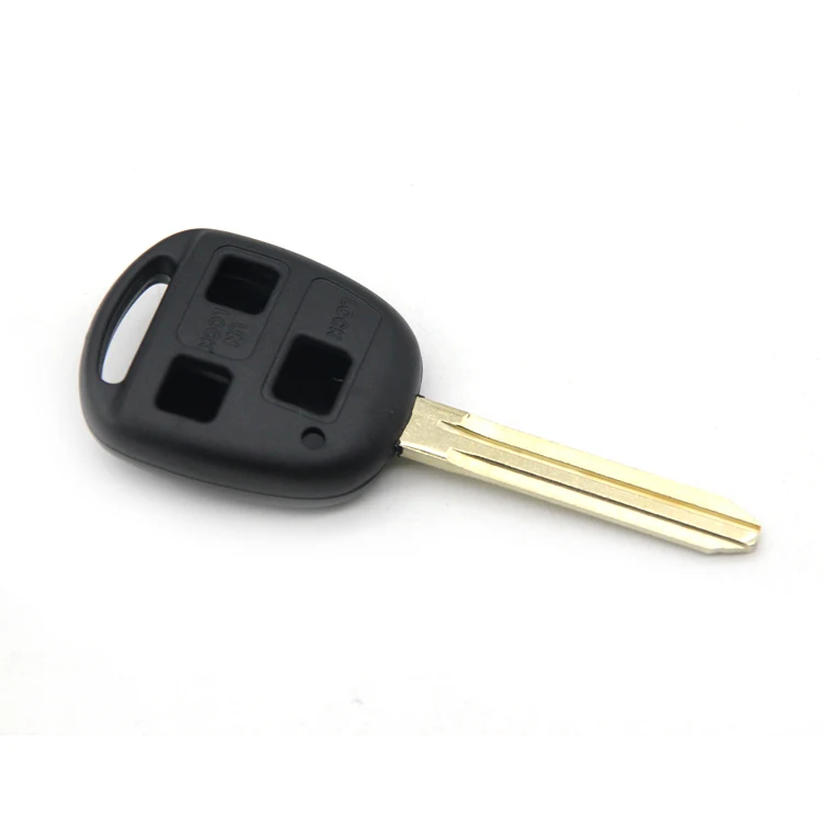 Car Key Programming  Shell Car Remote Key Case Car Alarm Remote Case With TOY 43 Key Blade Non logo 3 Buttons