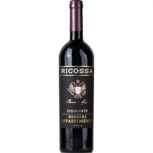 Italian Red Wine Barbera Piemonte Doc Appassimento 750Ml Perfect With Rich Pasta Dishes And Game Meats 6 Bottles Per Box