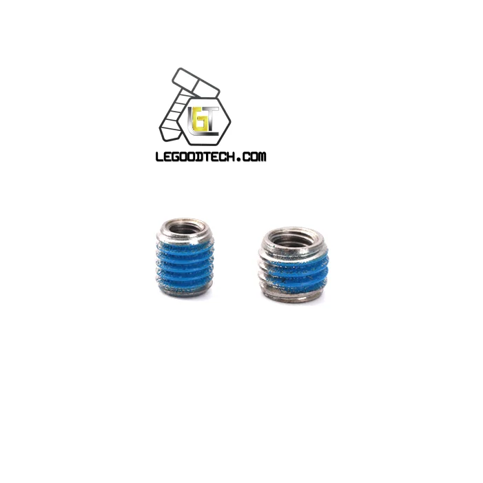 304 316 Stainless Steel Presser Grub Screw With Blue Threaded Lock