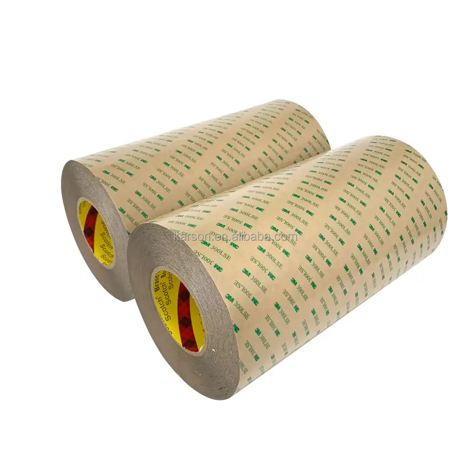 3M 9495LE Adhesive Transfer Tape - 12 In. X 180 Ft. (1 Roll),Low Surface Energy Acrylic Adhesive 300LSE