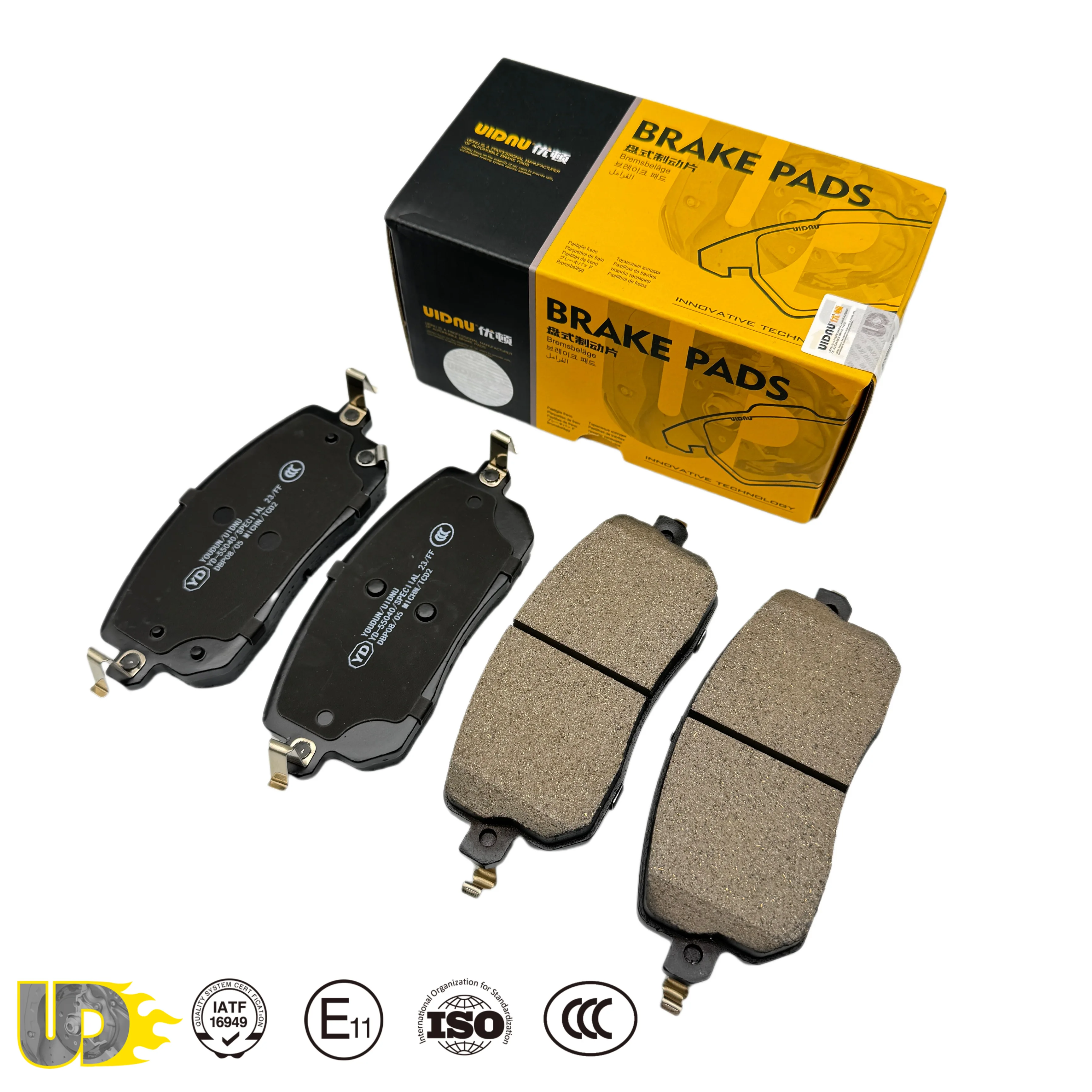 yudai YD-47033 UIDNU Factory Wholesale Rear Brake Pads for Jetour T2