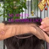 Frontal de encaje HD 5x5