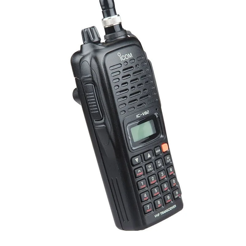 Icom Walkie-talkie Ic-v82 Vhf Actual Measured Power 7w Intercom Machine ...