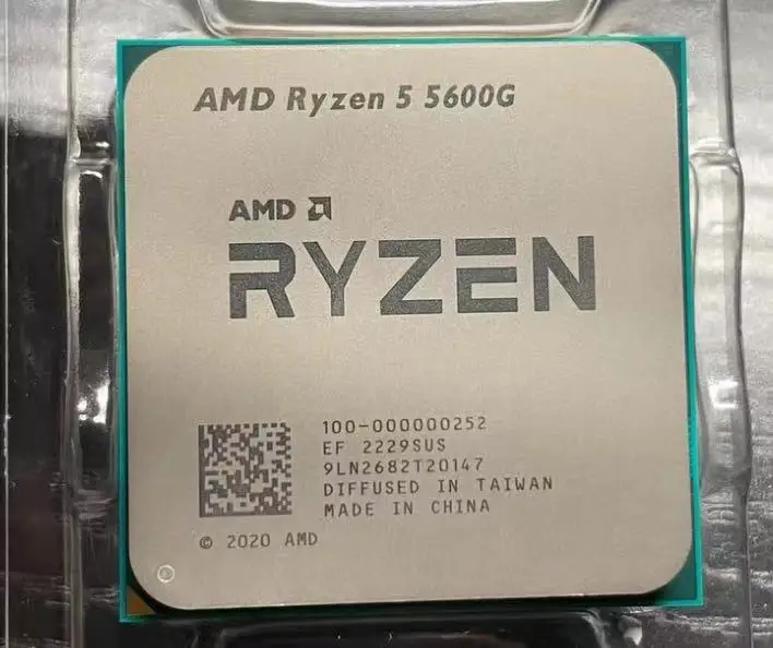 Amd Ry Zen 5 5600g Processor 3.9ghz 6 Cores 16 Threads Ry Zen 5 5600g ...