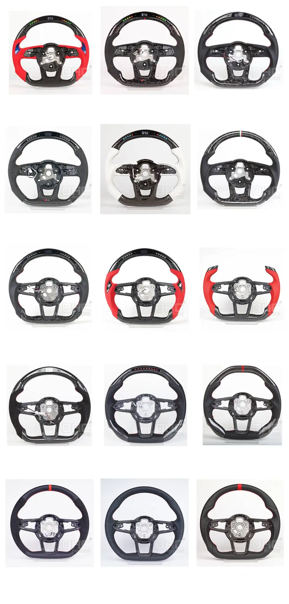 Carbon Fiber Steering Wheel For R8 Audi Tt 8j Audi Q7 4m Q7 4l S8 D4 A3