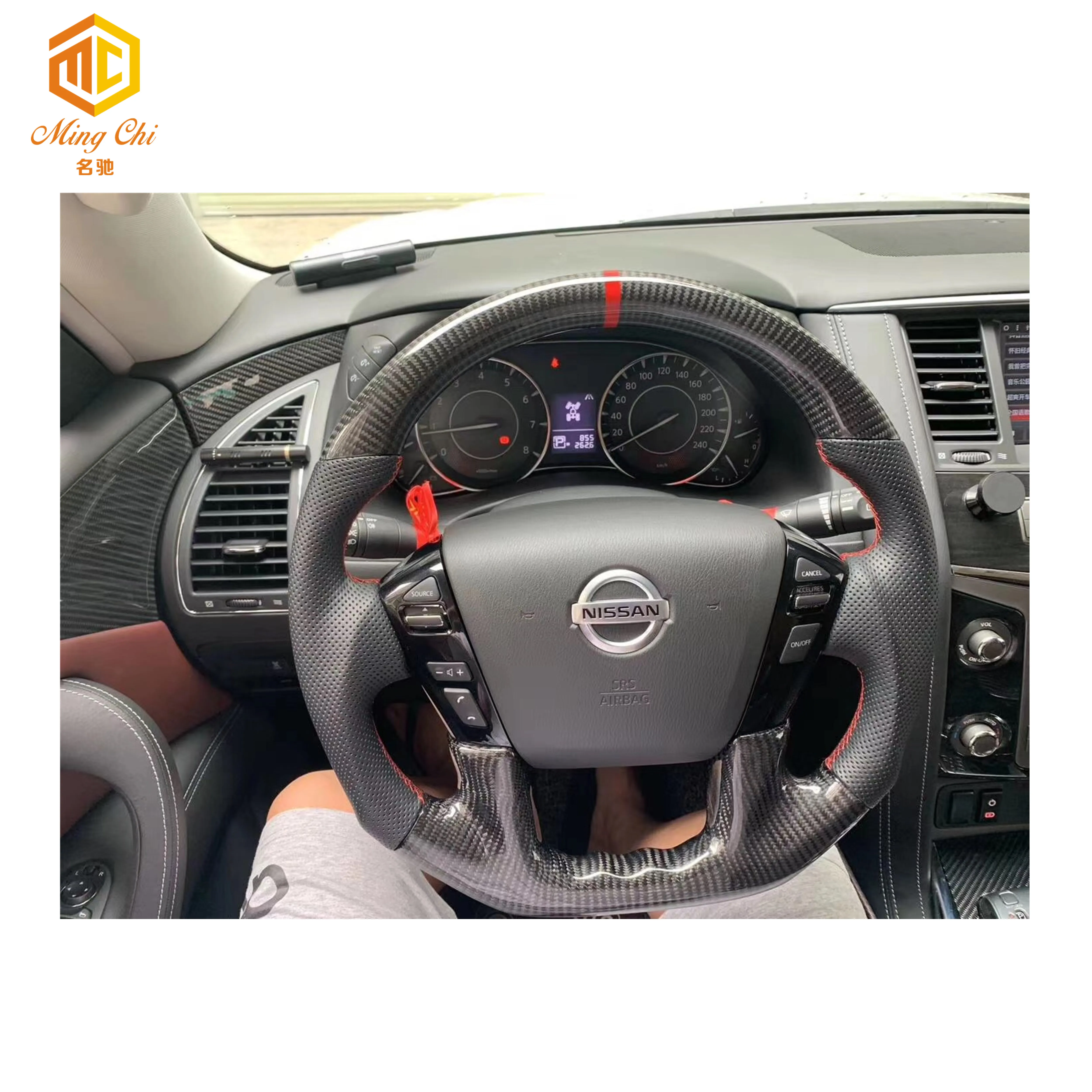 patrol carbon fiber steering wheel y61