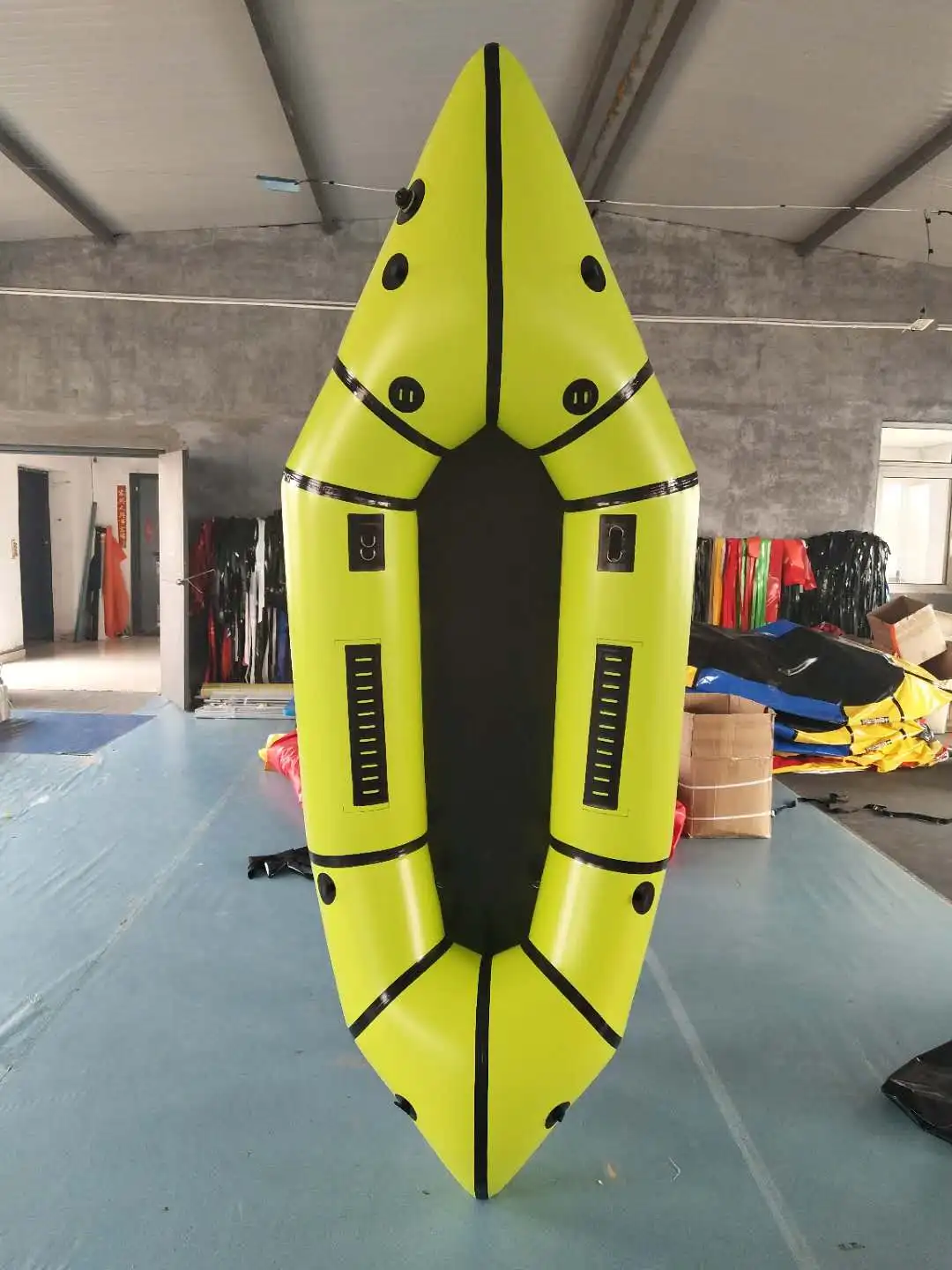 China Factory Price Inflatable Packraft 420d Tpu Fabric Selfing Bailing
