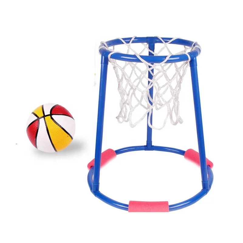 incluye aro de baloncesto de agua 2 bolas y bomba OBOVO Aro de baloncesto inflable flotante con tabla de juego de agua para piscina al aire libre juego de baloncesto de piscina