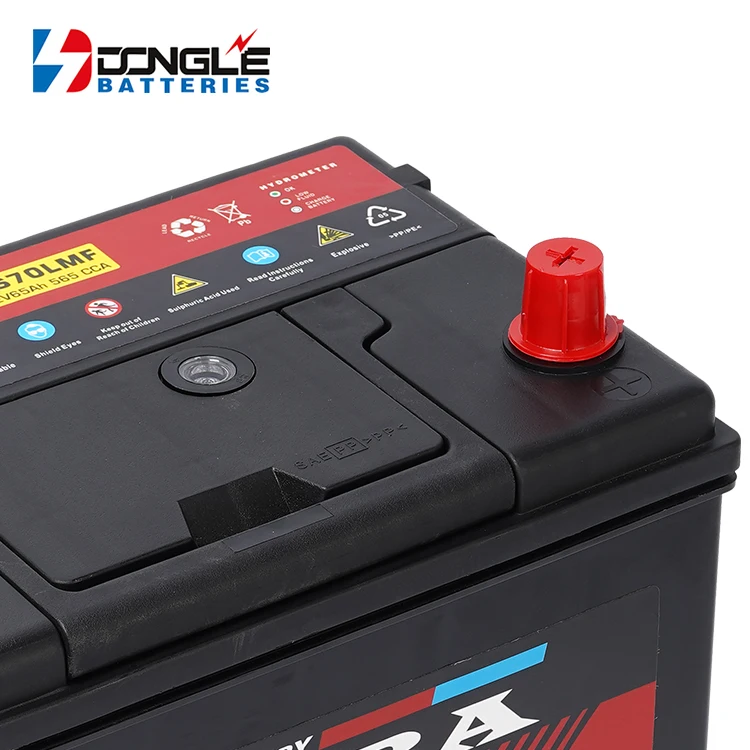 Classic Design 12V 70Ah 15 Plates Over Temperature Protection Cold Start Function Lead Acid SMF Car Battery