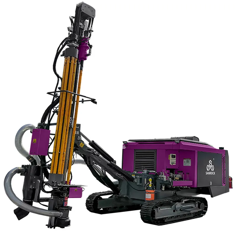 Crawler Drilling Rig Automatic With Rod Changing System Mining ...