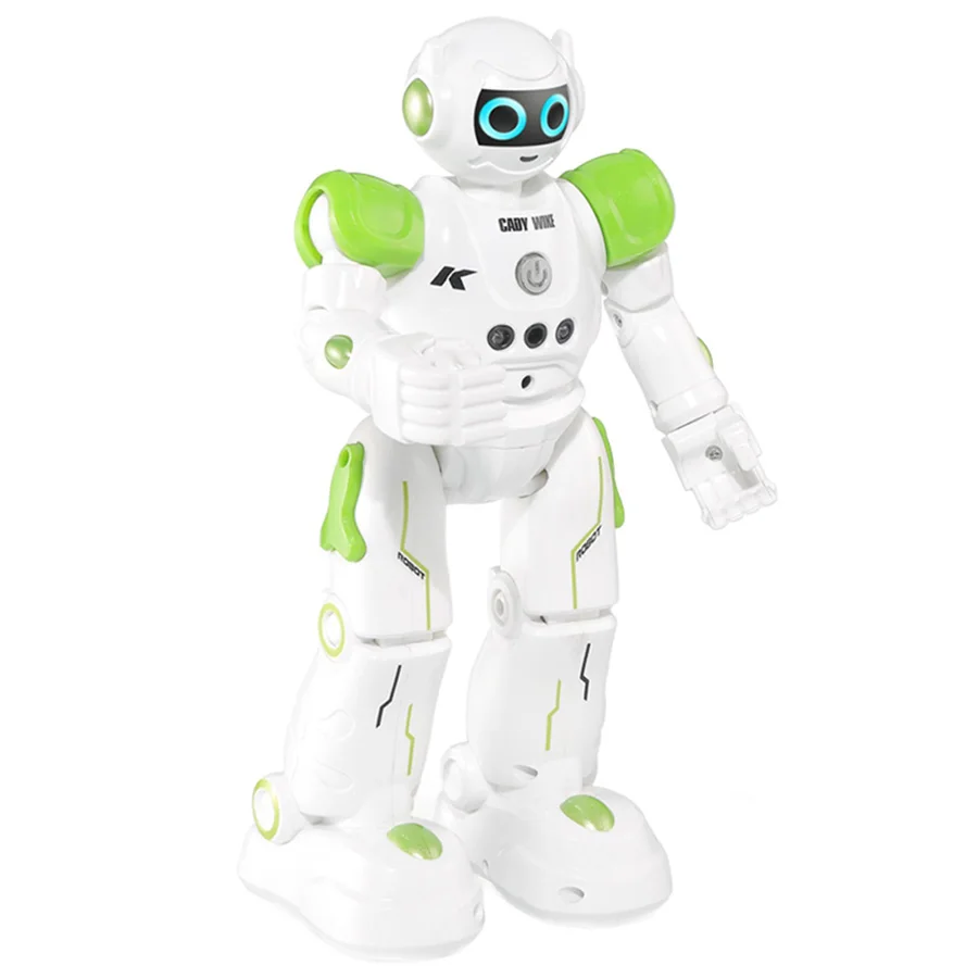 JJRC R11 Cady Robot Smart Robot Toy with LED Light Sliding Mode Touch Response Gesture Sensing RC Mini Robot for Kid Best Gift
