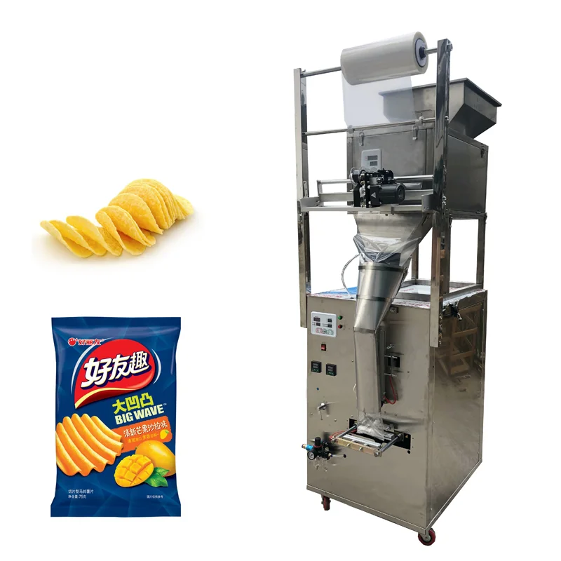 Fully Automatic Multifunctional Vertical Nitrogen Packing Machine For Popcorn Potato Chips Buy 1566