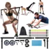 Black threaded Pilates bar 200-pound super set