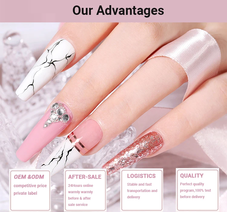 Aopmall Supplier Professional Clear Acrylic Extension Gel Nail Poly